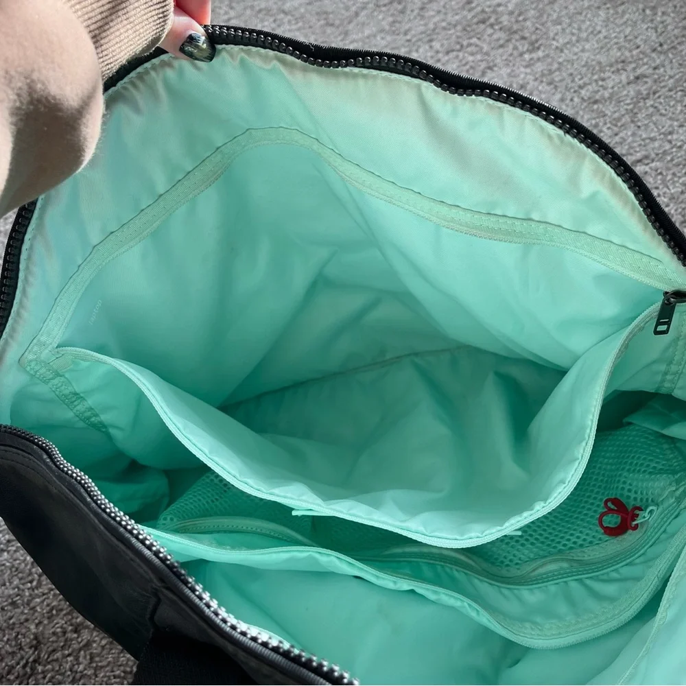 EUC Lululemon Free To Be Bag in Miss Mosaic Black / Black - Picture 5 of 15